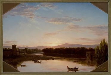 Blick auf den Arno, 1838